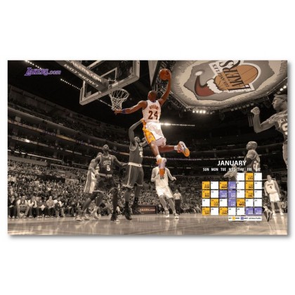 Αφίσα (nba, μπάσκετ, Kobe, Bryant, Los Angeles Lakers, spalding)